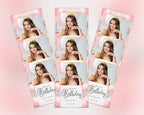 Photobooth Template Birthday Party Pink Glitter 2x6 Birthday photobooth template photo booth stripe png, psd, xbdr