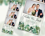 Photo Booth Template Wedding Bridal Shower Sweet 16 Birthday Photobooth Template, Photo Strips