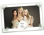 Olive Wedding Photobooth Template, Bridal Shower, Anniversary Photo Booth Overlay