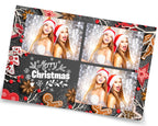 Christmas Photo Booth Template | Merry Christmas | Xmas Photobooth Template | Holiday Party | SKU 213