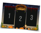 Halloween Photo Booth Template 2x6 Photobooth Pumpkin Template Strip