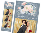 Photobooth Template Weddingr, Bridal Shower Photobooth Template Birthday, anniversary Photo Booth Template 4x6