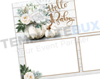 Baby shower Photo Booth Template hello baby welcoming baby baby boy baby girl birthday pumpkin floral 4x6 Photobooth Template