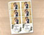 Photobooth Template Sweet 16 Sunflower Floral Bridal Wedding Quinceanera Sweet Sixteen Birthday Photo Booth Template photo Strips 4 x 6