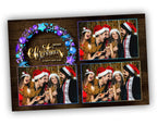Holilday Photo Booth Template Merry Christmas New Year Party Photobooth Mirror Salsa Touchpix Darkroom ipad