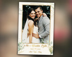 Photo Booth Template Wedding, Bridal Shower, Anniversary, Floral Photobooth Template 4x6 PNG, JPG with FONT files