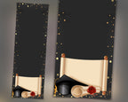 Photo Booth Template Graduation, Class of 2021, Grad, Prom Photobooth Template for photo booth PNG PSD JPG