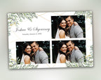 Greenery Wedding Photobooth Template, Bridal Shower Photo Booth, Anniversary