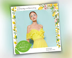Limoncello Theme 1600x1600 square photo booth template , When life gives you Lemons, make Limoncello ,