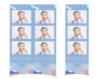 Photo Booth Template Sweet 16, Sweet Sixteen Photobooth Template, Birthday Photo Booth 2x6 with Font