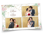 Wedding Photo Booth template bundle 2x6 stripe and 4x6