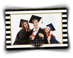 Graduation Ceremony Photobooth Template 4x6 class of 2023 Landscape single shot Photo booth Template PNG PSD XBDR