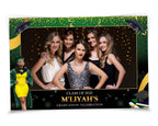 Photobooth Template Graduation, Class of 2022, Grad Photo Booth Template, Prom photo booth PNG PSD 4x6 Single Photo