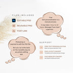 Wedding Photobooth template 4x6 with Floral blush pink flowers and greenery with gold lines 3 photo Anniversary photo booth template TB683