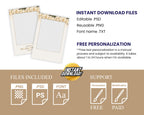 Christmas Photobooth Template HolidayPhoto Booth Xmas CM2