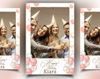 Birthday Photo Booth Template Sweet 16 Birthday Photobooth Template 4x6 Mirror Touchpix Darkroom Salsa ipad