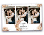 Boho Wedding Photo Booth Template 4x6 Mirror booth, Photobooth Template