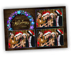 Holilday Photo Booth Template Merry Christmas New Year Party Photobooth Mirror Salsa Touchpix Darkroom ipad
