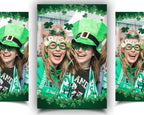 St. Patrick's Day Photobooth Template, St. Patricks Day Photo Booth, Saint Patricks Overlay