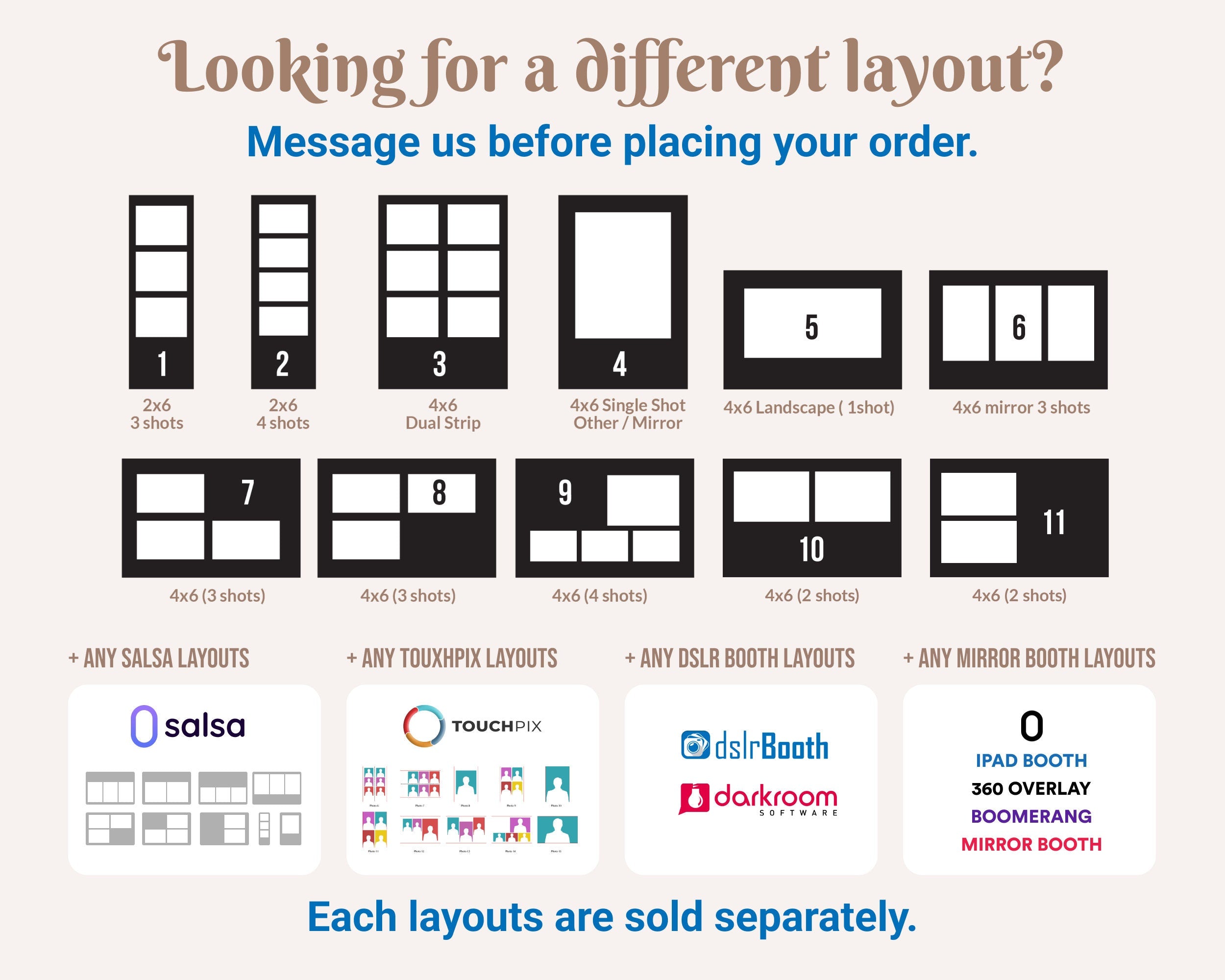 Enchanted Forest Prom Photobooth Template 2x6 stripe Class of 2024 Graduation Photo booth Template Green Forest Prom