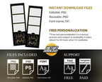 Graduation Photo Booth Template, Graduation Photobooth Template, Class of 2024, Prom 2024