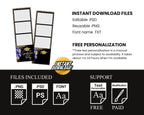 Graduation Photo Booth Template, Graduation Photobooth Template, Class of 2024, Prom 2024, Grad Party