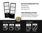 Graduation Photo Booth Template, Graduation Photobooth Template, Class of 2024, Prom 2024, Grad Party 1066