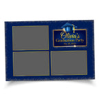 Graduation Photo Booth Template, Grad Photobooth Template, Class of, Prom, Blue and Gold