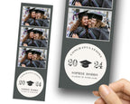 Graduation Photo Booth Template, Graduation Photobooth Template, Class of 2024, Prom 2024, Grad 1069