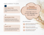Baby Shower Photobooth Template 4x6 Layout