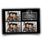 Graduation Photo Booth Template, Grad Photobooth Template, Class of, Prom, Black Silver 548