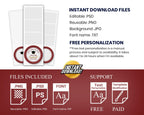 Graduation Photo Booth Template, Graduation Photobooth Template, Class of, Prom, Maroon 1100