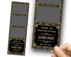 Aoaring 20s, Prom Photobooth, The Great Gatsby Photo Booth Template, Art Deco, Class Of, High School, 1920s Deco, Gala, Great Gatsby, 1083