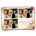 Wedding Photobooth Template, Floral, Anniversary, 2x6 Photobooth Template 1251