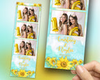 Sunflower Photo Booth Template, Sweet 16 Photobooth Template, Quinceanera, Mis Quince, Quince Photobooth, Birthday 633