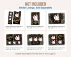 Birthday Photo Booth Template 2x6 Strip Black Gold Glitter and sparkles Elegant Photobooth Template 3 photo and 4x6 dual strip setup BM14