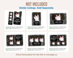 Birthday Photo Booth Template 2x6 Strip Black Silver Glitter and sparkles Elegant Photobooth Template 3 photo and 4x6 dual strip setup BM15