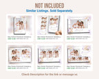 Baby Shower Photobooth Template, 4x6 Purple Butterfly Sweet 16 Boho Bridal Shower Mirror Booth Template, Quinceanera Birthday Wedding 1098