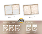 Birthday Photobooth Template,  Sweet 16, Quinceanera Photo Booth, Quinceañera, Golden Bday Party, Mis Quince, XV, 1099