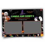 Spooktacular Party Photo Booth Halloween Photobooth Template Trick or Treat 2024 Pumpkin 1364