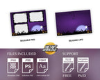 Halloween Photo Booth Template, Halloween 2024 Photobooth, Pumpkin, Hallows Day Template 199