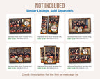 Halloween Photobooth Template 4x6 3 portrait photo mirror booth Pumpkin Scary Trick or Treat Photo Booth Template Brick Rustic theme TB55
