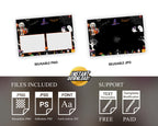 Spooktacular Party Photo Booth Halloween Photobooth Template Trick or Treat 2024 Pumpkin 1364