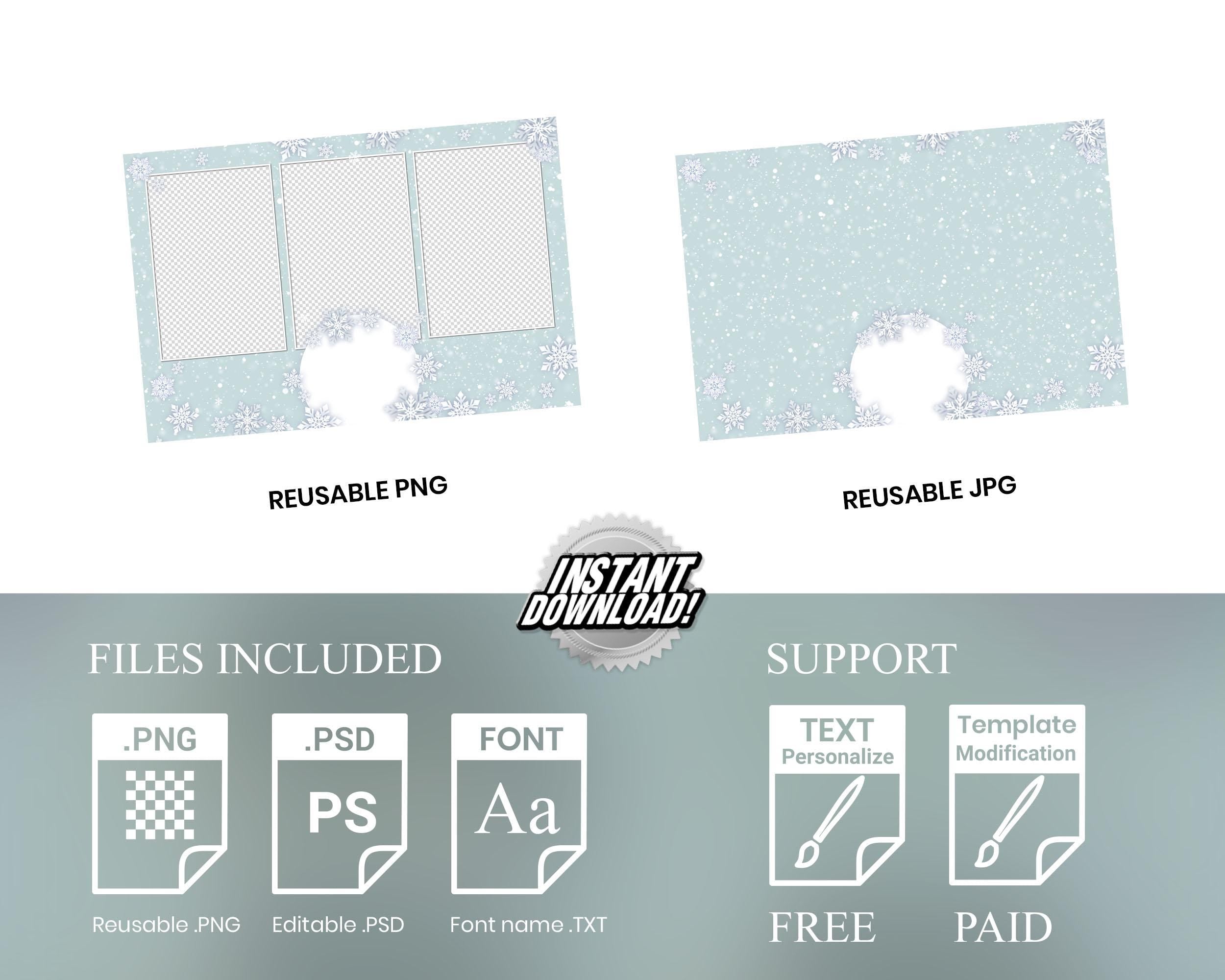 Winter Wonderland | XV Photobooth | Winter Wonderland Photo Booth | Winter Wonderland Photo Booth Template | Winter Wonderland XV | Birthday