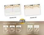 Christmas Photobooth Template | Holiday Photobooth | Merry Christmas | Gold Green | Xmas Photobooth Template | Christmas Photo booth 933