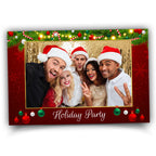 Christmas Photo Booth Template, Holiday Photobooth, Merry Christmas, New Year, Pine Tree, Xmas 671