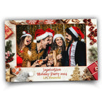Holiday Photobooth Template, Holiday Party, Merry Christmas, Xmas Photo booth Template, 1420