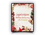Tap to Start for Christmas Photobooth | Welcome Screen for Christmas Photo Booth | Holiday | Merry Christmas | Xmas 1420