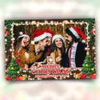 Christmas Photobooth Template, Merry Christmas, Holiday Photobooth Template, Xmas Photo Booth 828