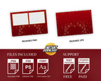 Christmas Photobooth Template, Merry Christmas Photo Booth, Holiday Photobooth, Xmas 817